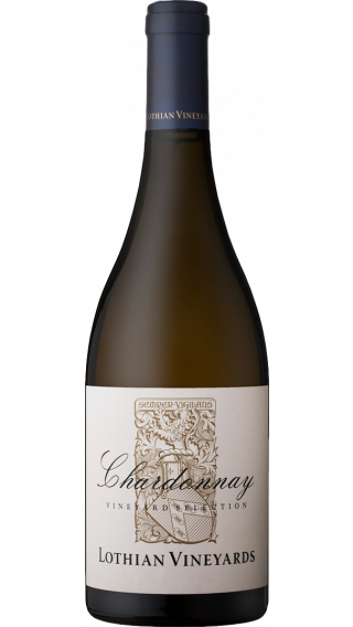 Bottle of Lothian Vineyards Chardonnay 2017 wine 750 ml