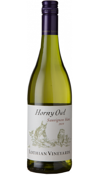 Bottle of Lothian Vineyards Horny Owl Sauvignon Blanc 2019 wine 750 ml