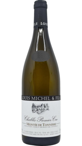 Bottle of Louis Michel & Fils Chablis Premier Cru Montee de Tonnerre 2022 wine 750 ml