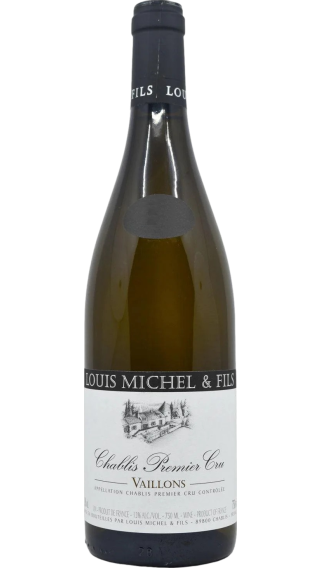 Bottle of Louis Michel & Fils Chablis Premier Cru Vaillons 2020 wine 750 ml