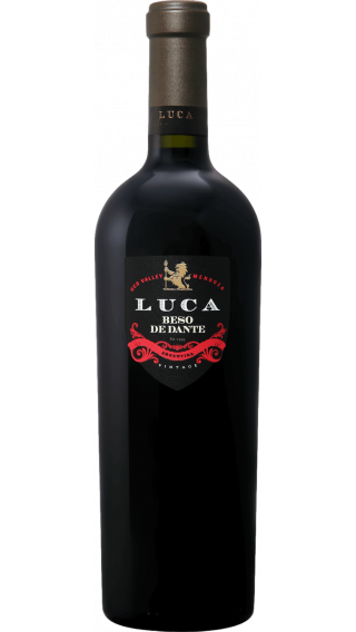 Bottle of Luca Beso de Dante 2018 wine 750 ml