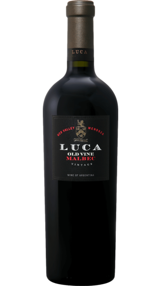Bottle of Luca Old Vine Malbec 2020 wine 750 ml