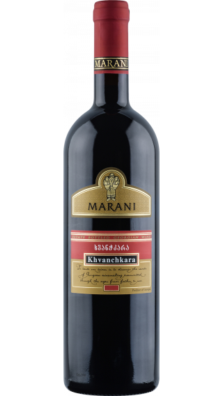 Bottle of Marani Khvanchkara 2020 wine 750 ml