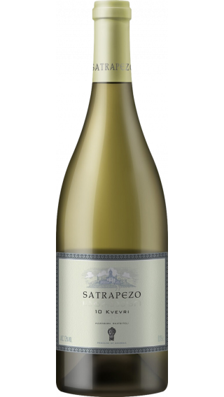 Bottle of Marani Satrapezo 10 Qvevri Rkatsiteli 2018 wine 750 ml