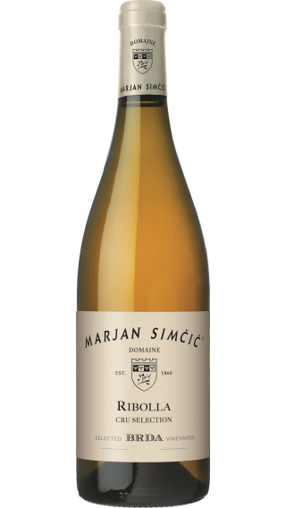 Bottle of Marjan Simcic Ribolla Cru Selection 2021 wine 750 ml