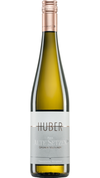 Bottle of Markus Huber Alte Setzen Erste Lage Gruner Veltliner 2022 wine 750 ml