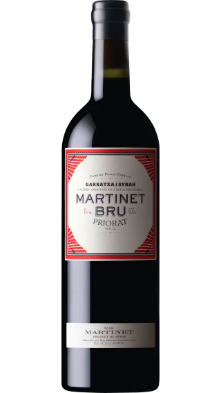 Bottle of Mas Martinet Martinet Bru 2022 wine 750 ml