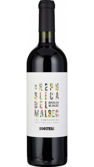 Bottle of Matias Riccitelli Republica del Malbec 2018 wine 750 ml