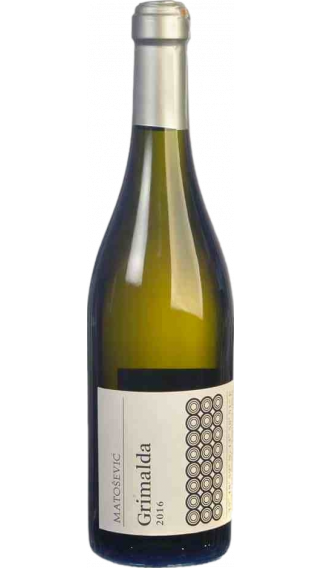 Bottle of Matosevic Grimalda White 2016 wine 750 ml