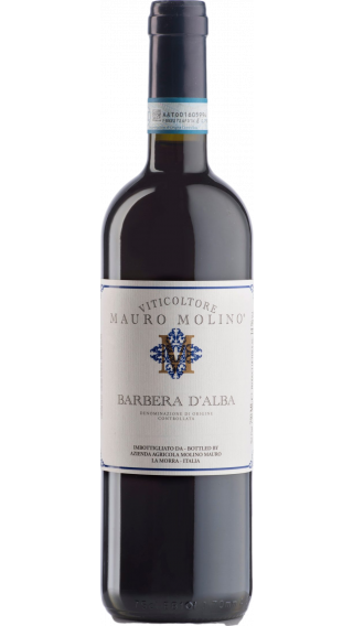Bottle of Mauro Molino Barbera D'Alba 2017 wine 750 ml