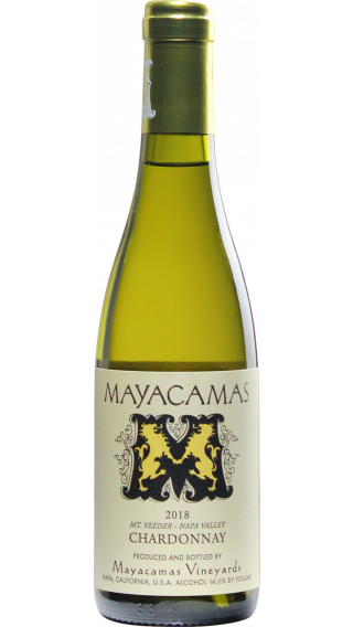 Bottle of Mayacamas Chardonnay 2018 wine 750 ml