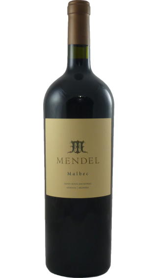 Bottle of Mendel Malbec 2020 wine 750 ml