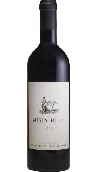 Bottle of Tzora Misty Hills 2017 wine 750 ml