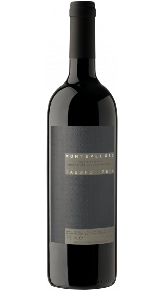 Bottle of Montepeloso Gabbro Toscana 2016 wine 750 ml