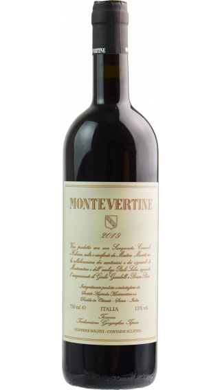 Bottle of Montevertine Montevertine 2019 wine 750 ml