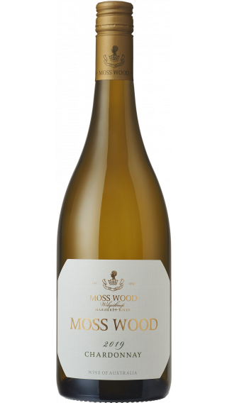 Bottle of Moss Wood Chardonnay 2019 wine 750 ml
