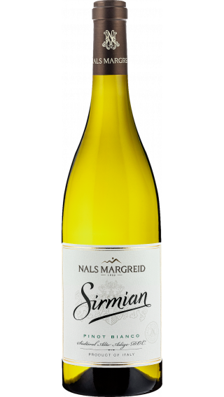 Bottle of Nals Margreid Sirmian Pinot Bianco 2020 wine 750 ml
