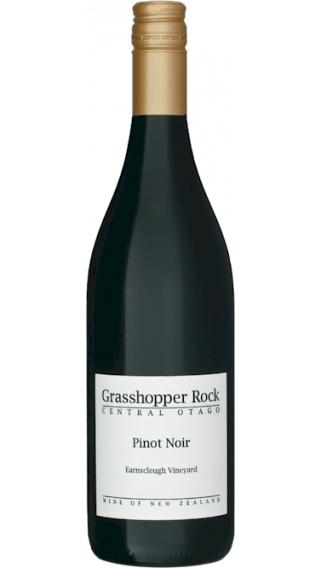 Bottle of Grasshopper Rock Pinot Noir 2015 wine 750 ml