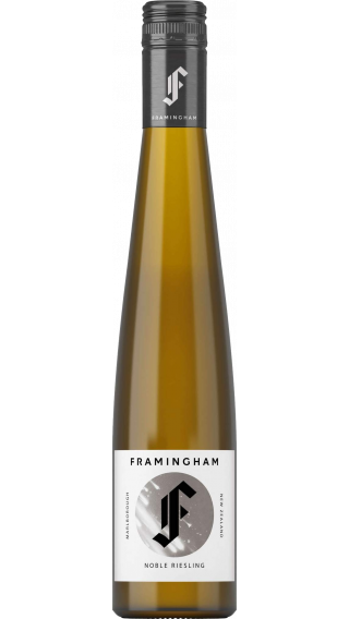 Bottle of Framingham Noble Riesling 2018 wine 375 ml