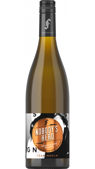 Bottle of Framingham Nobody's Hero Sauvignon Blanc 2017 wine 750 ml