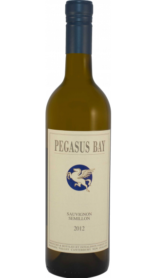 Bottle of Pegasus Bay Sauvignon Semillon 2012 wine 750 ml