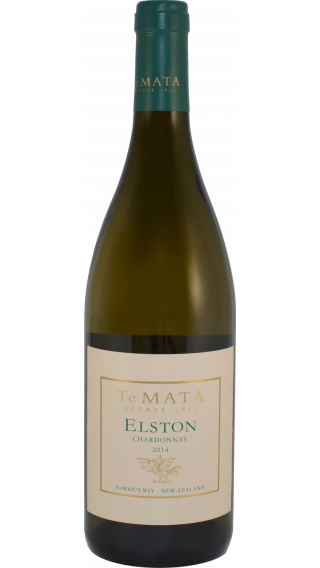 Bottle of Te Mata Estate Elston Chardonnay 2014 wine 750 ml