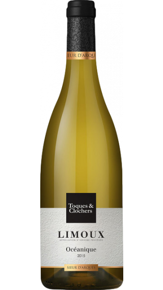 Bottle of Sieur d'Arques Toques et Clochers Limoux Chardonnay Oceanique 2016 wine 750 ml
