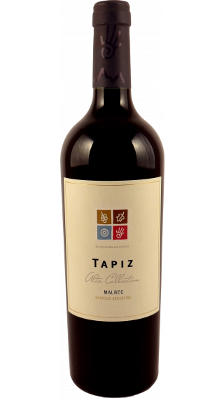 Bottle of Tapiz Alta Collection Malbec 2018 wine 750 ml