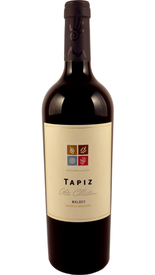 Bottle of Tapiz Alta Collection Malbec 2021 wine 750 ml