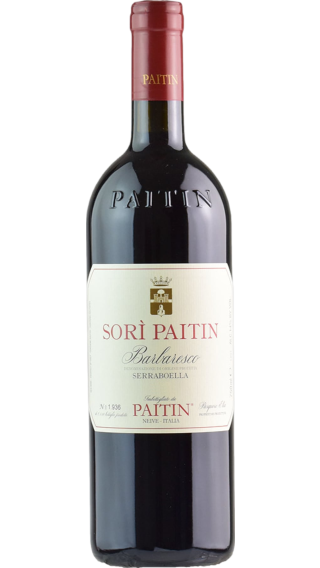 Bottle of Paitin Barbaresco Sori Paitin 2020 wine 750 ml