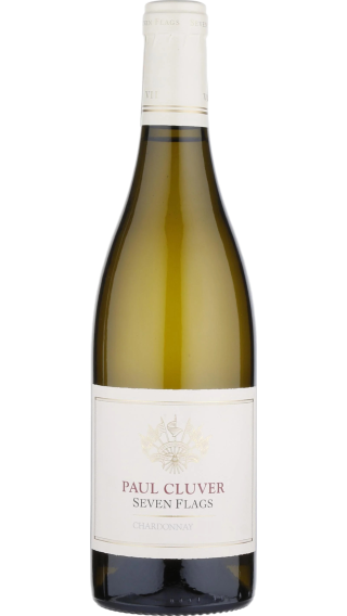 Bottle of Paul Cluver Seven Flags Chardonnay 2018 wine 750 ml