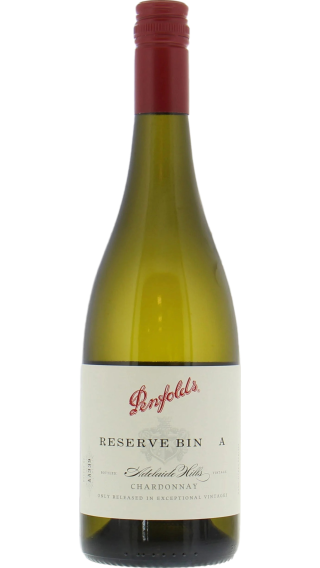 Bottle of Penfolds Reserve Bin A Chardonnay 2019 wine 750 ml