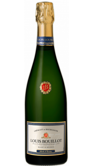 Bottle of Louis Bouillot Perle d'Ivoire Cremant de Bourgogne Blanc de Blancs wine 750 ml