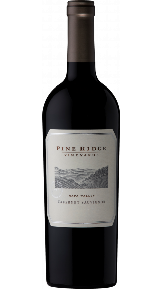 Bottle of Pine Ridge Napa Cabernet Sauvignon 2019 wine 750 ml