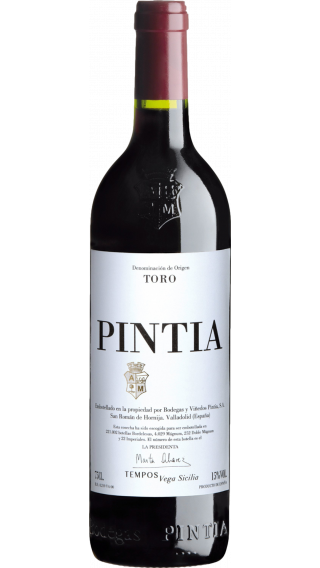 Bottle of Vega Sicilia  Pintia 2016 wine 750 ml