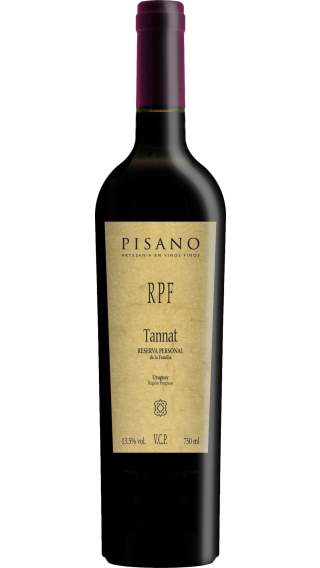 Bottle of Pisano RPF Reserva Personal de la Familia Tannat 2020 wine 750 ml