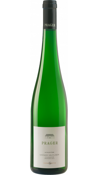 Bottle of Prager Grüner Veltliner Achleiten Stockkultur Smaragd 2020 wine 750 ml