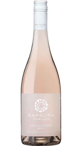 Bottle of Rapaura Springs Sauvignon Blanc Blush 2022 wine 750 ml