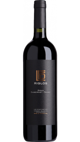 Bottle of Riglos Gran Cabernet Franc 2017 wine 750 ml
