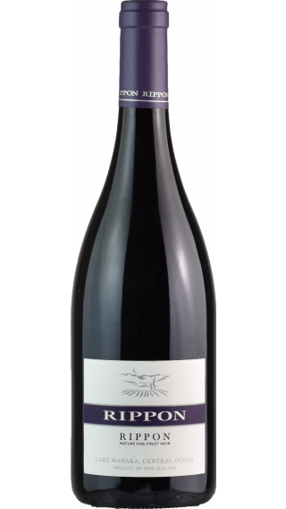 Bottle of Rippon Mature Vine Pinot Noir 2017 wine 750 ml