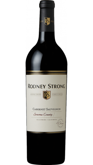 Bottle of Rodney Strong Cabernet Sauvignon 2018 wine 750 ml