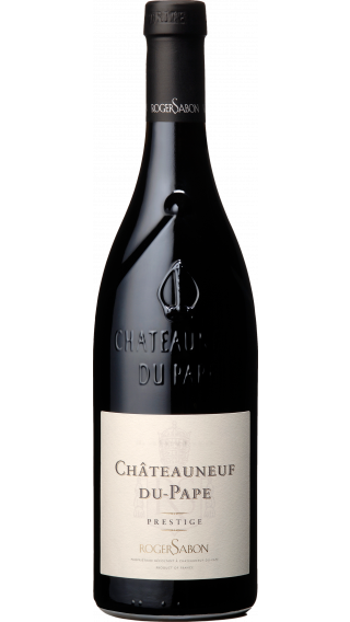 Bottle of Roger Sabon Chateauneuf du Pape Prestige 2018 wine 750 ml