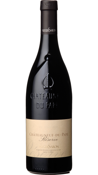Bottle of Roger Sabon Chateauneuf du Pape Reserve 2020 wine 750 ml