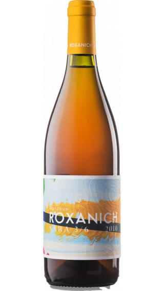 Bottle of Roxanich Sara Chardonnay 2010 wine 750 ml