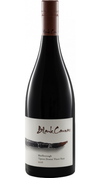 Bottle of Blank Canvas Pinot Noir 2016 wine 750 ml