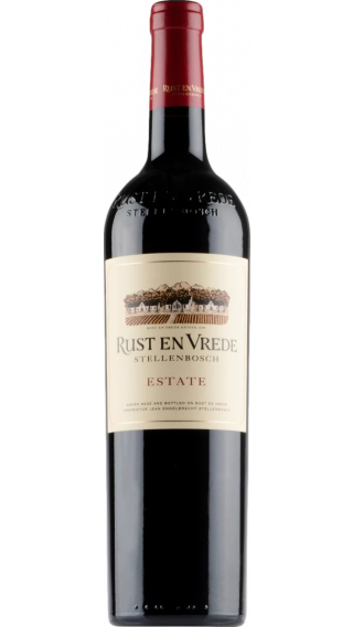 Bottle of Rust en Vrede Estate Red 2018 wine 750 ml