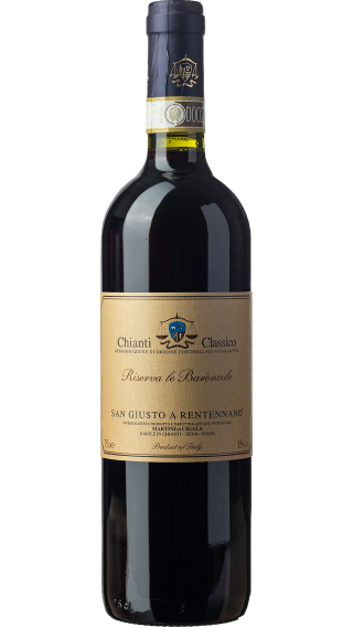 Bottle of San Giusto a Rentennano Chianti Classico Le Baroncole Riserva 2019 wine 750 ml