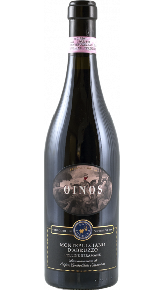 Bottle of San Lorenzo Oinos Montepulciano d'Abruzzo 2016 wine 750 ml