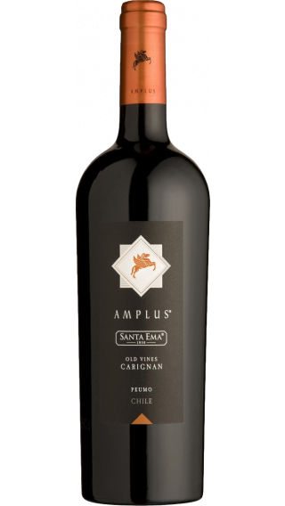Bottle of Santa Ema Amplus Old Vine Carignan 2018 wine 750 ml
