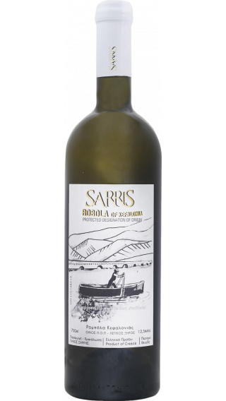 Bottle of Sarris Robola of Kefalonia 2021 wine 750 ml